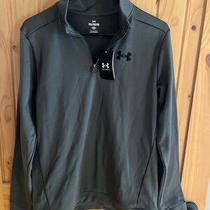 Under Armour Gray Quarter-Zip Pullover